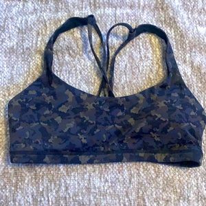 Camo sports bra